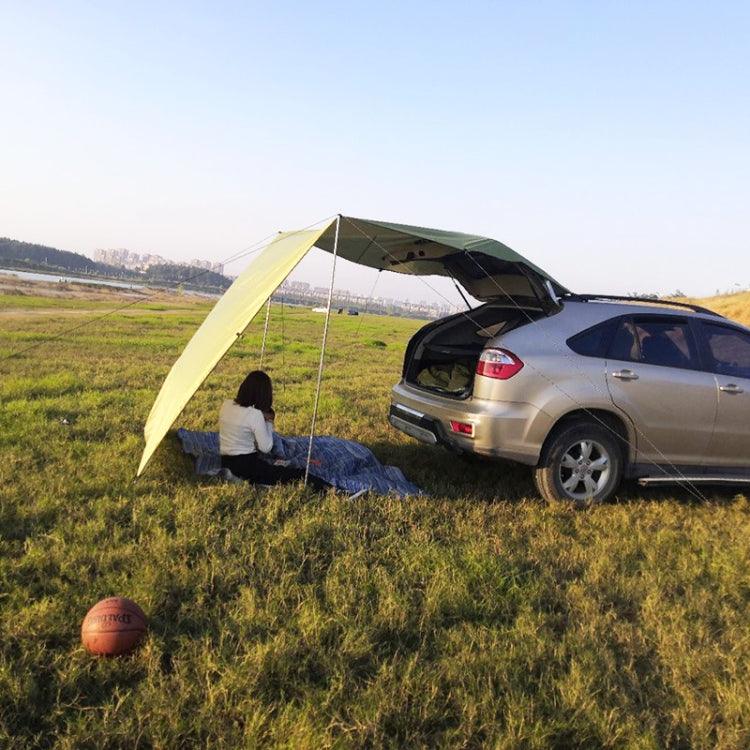 Car-Side Outdoor Picnic Tent with Rainproof Canopy and Sunshade Features