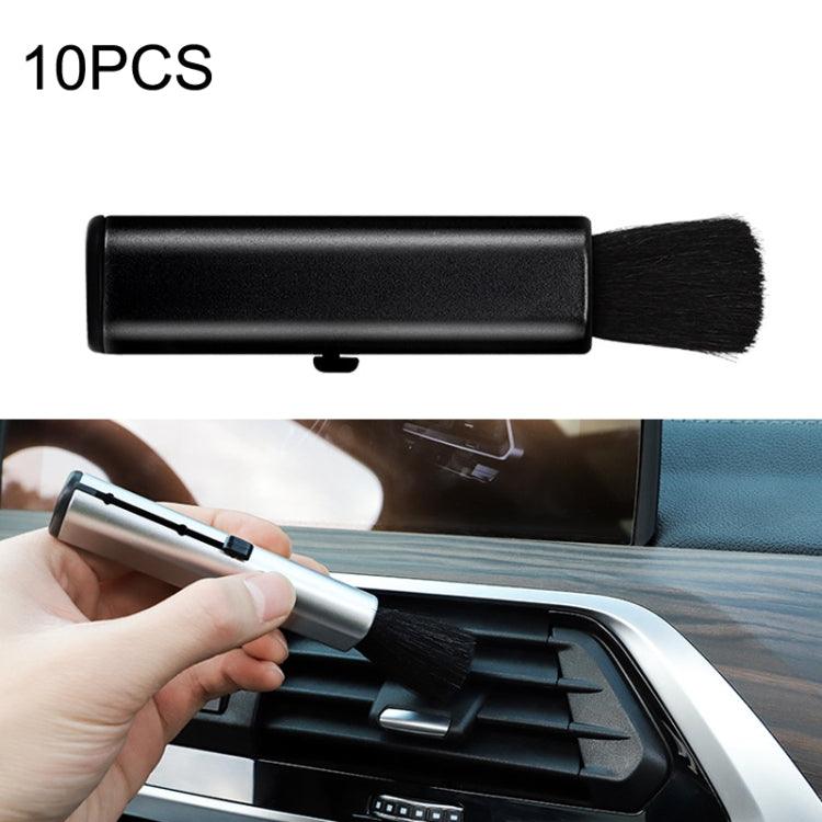 Telescopic Cleaning Brush Set for Car Air Vents - 10 Pack