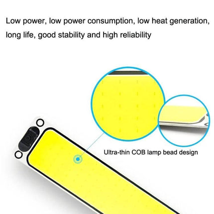 2-Pack Car LED Reading Light COB Dome Interior Lamp COB ultra-thin lamp bead design with aluminum base and switch for cabin and trunk lighting