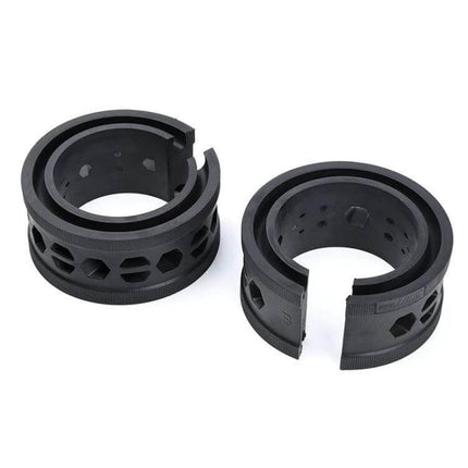 Universal Car Shock Absorber Rubber Spring For Smoother Ride - black rubber coil inserts to reduce vibration and stabilize chassis