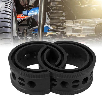 Universal Car Shock Absorber Rubber Spring For Smoother Ride - black rubber coil spring buffer for smoother city and light off-road driving