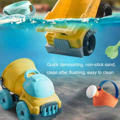 Children's Colorful Beach Play Set with Sand Shovel and Water Tools