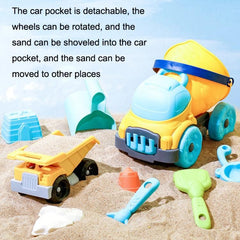 Children's Colorful Beach Play Set with Sand Shovel and Water Tools