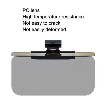 SHUNWEI Car Anti High Beam Visor Glasses For Day And Night Driving - PC lens visor, high temperature resistant, durable, not easily deformed