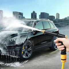 Telescopic High Pressure Car Wash Hose with Adjustable Sprinkler