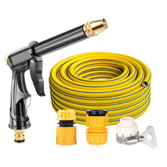 Telescopic High Pressure Car Wash Hose with Adjustable Sprinkler