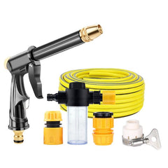 Telescopic High Pressure Car Wash Hose with Adjustable Sprinkler