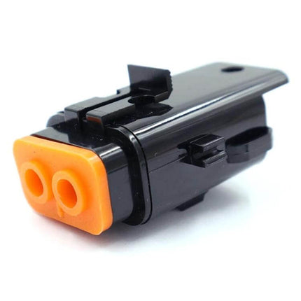 MAXI2 Car Audio Fuse Seat Waterproof Power Cord For Cars compact waterproof brass-body fuse connector with two 30A fuses for car audio and dash cams