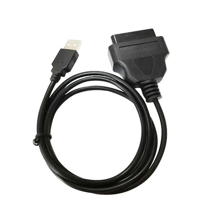 Cable for Diagnosing Car Issues During Routine Maintenance - OBD2 USB diagnostic cable for quick home code scans