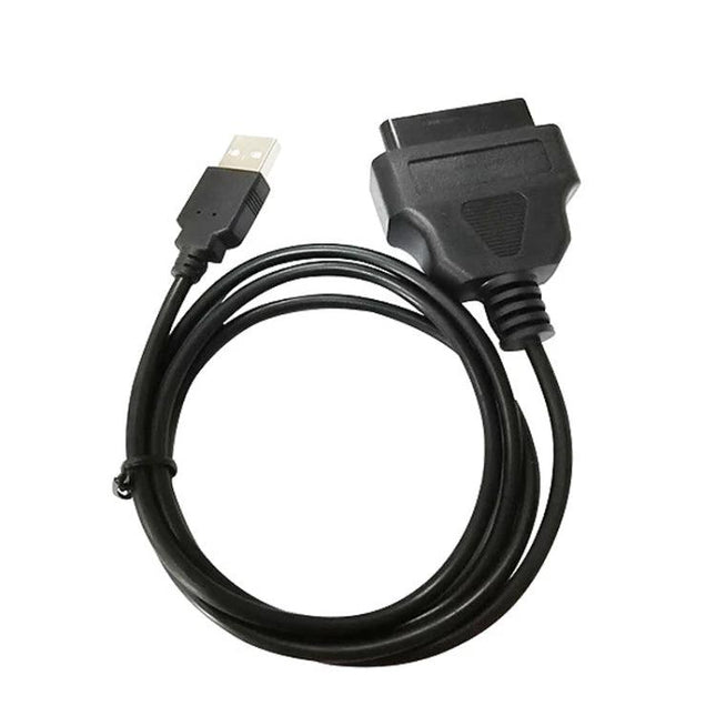 Cable for Diagnosing Car Issues During Routine Maintenance - OBD2 USB diagnostic cable for quick home code scans
