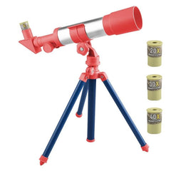 Children's High-Definition Astronomy Telescope with Adjustable Magnification and Tripod