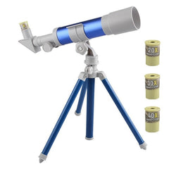 Children's High-Definition Astronomy Telescope with Adjustable Magnification and Tripod