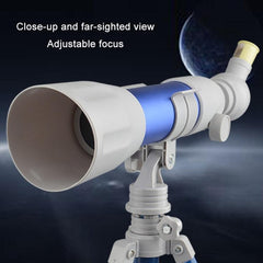 Children's High-Definition Astronomy Telescope with Adjustable Magnification and Tripod