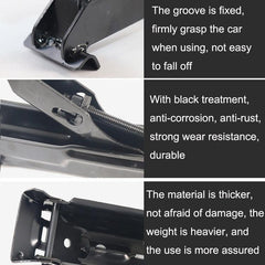 Sturdy Z-Type Portable Car Jack with Hand Crank for Effortless Tire Changes