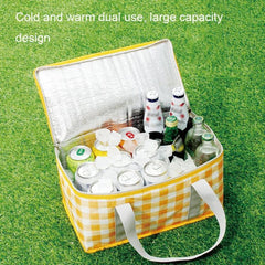 Portable Waterproof Picnic Basket Set with Dual Use for Campers