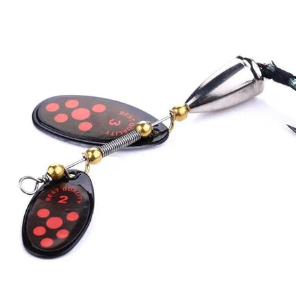 HENGJIA 6.5cm Feather Hook Lure For Freshwater Fishing