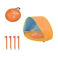 Portable Foldable Baby Sunshade Tent with Integrated Pool for Beach and Camping