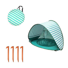 Portable Foldable Baby Sunshade Tent with Integrated Pool for Beach and Camping