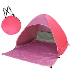 Instant Popup Beach Tent - Portable & Durable Sun Shelter