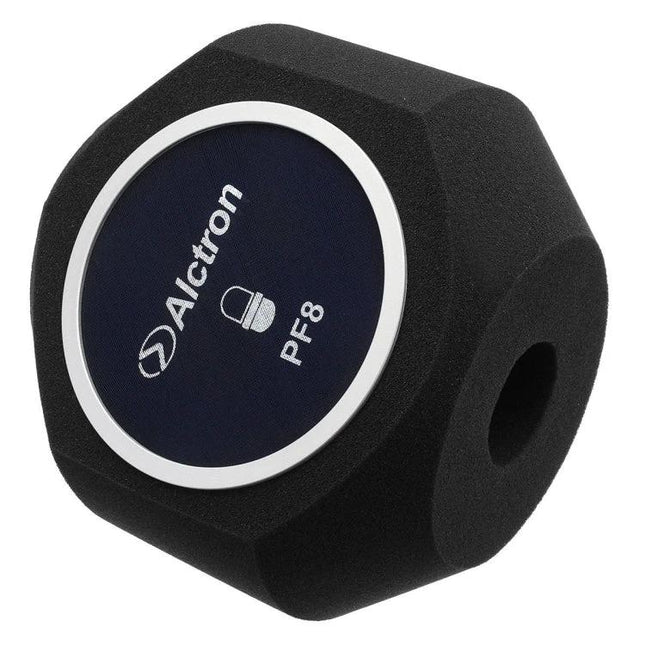 Alctron Noise Filter for Everyday Home Recording Use - black PF8 foam noise reduction sponge for microphone, reduces echoes and background sounds