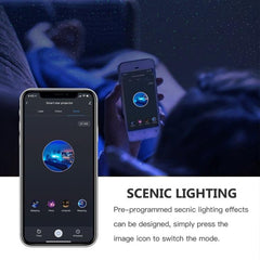 WiFi Smart Starry Sky Projector Light for Home Entertainment