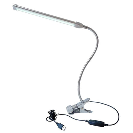 Clip-On Lamp for Daily Study and Desk Sessions at Home - LED USB clip light with flexible gooseneck for reading and desk tasks