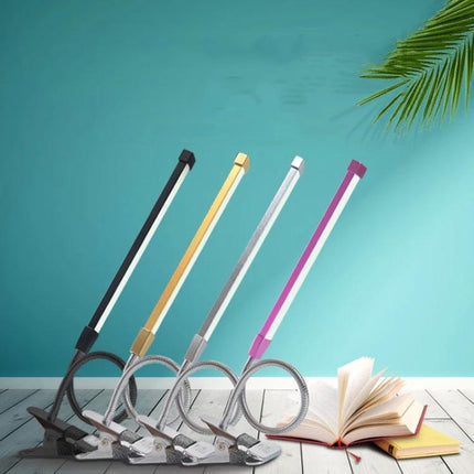 Clip-On Lamp for Daily Study and Desk Sessions at Home — adjustable gooseneck clip lamp in multiple colors for reading and clutter-free desks