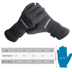 Guantes de buceo para deportes con resistencia a cortes y punciones