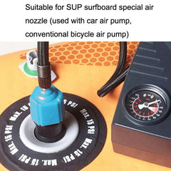 Adaptateur de valve de planche de surf SUP Paddle Kayak Tête de conversion de pompe de voiture