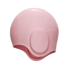 Silicone Swimming Cap with Waterproof Ear Protection in Solid Colors