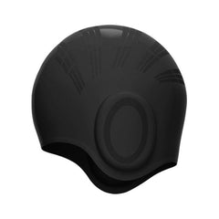 Silicone Swimming Cap with Waterproof Ear Protection in Solid Colors