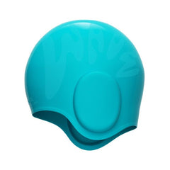 Silicone Swimming Cap with Waterproof Ear Protection in Solid Colors