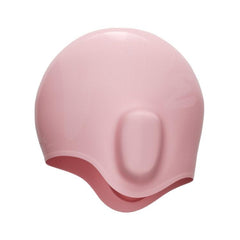 Silicone Swimming Cap with Waterproof Ear Protection in Solid Colors