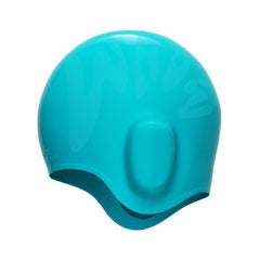 Silicone Swimming Cap with Waterproof Ear Protection in Solid Colors