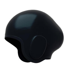 Silicone Swimming Cap with Waterproof Ear Protection in Solid Colors