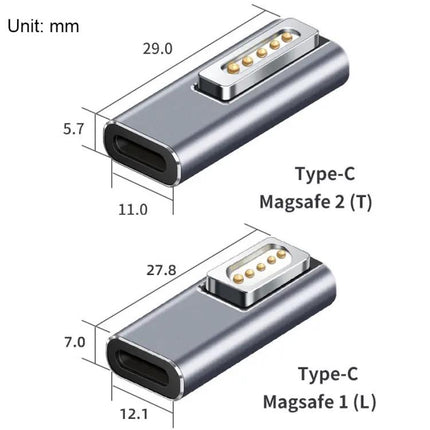 Type-C to MagSafe Adapter for Everyday Device Charging Needs