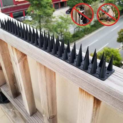 Plastic Bird Repellent Thorns Anti Climb Nails for Fences Brown | Syndmart