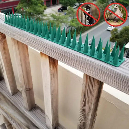Plastic Bird Repellent Thorns Anti Climb Nails for Fences Brown | Syndmart