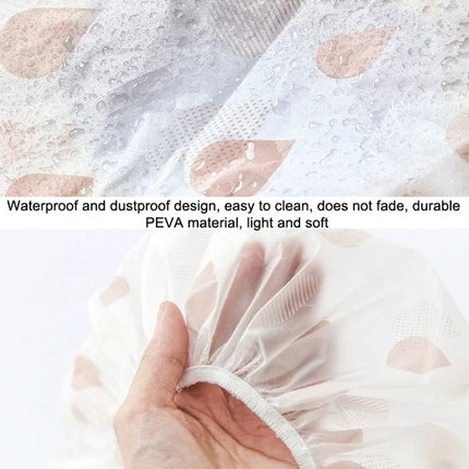 Comfortable Shower Hat for Women's Daily Bathing Protection - PEVA waterproof lightweight shower cap keeping hair dry and out of the way