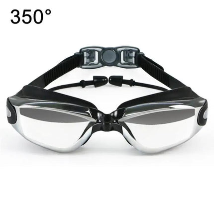 HAIZID Myopia Swimming Goggles Anti-Fog Waterproof Silicone | Syndmart