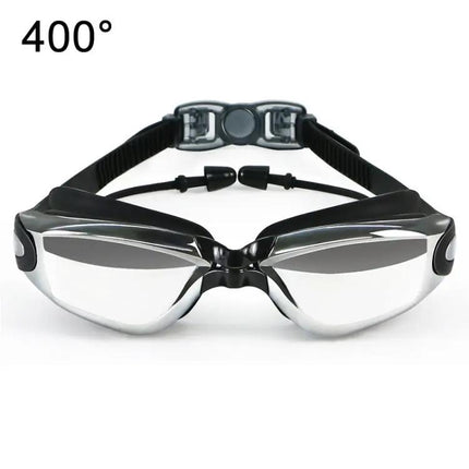 HAIZID Myopia Swimming Goggles Anti-Fog Waterproof Silicone | Syndmart