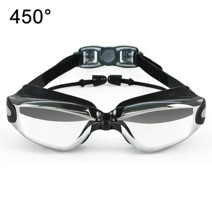 HAIZID Myopia Swimming Goggles Anti-Fog Waterproof Silicone | Syndmart