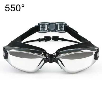 HAIZID Myopia Swimming Goggles Anti-Fog Waterproof Silicone | Syndmart