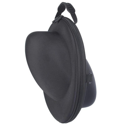 Travel Carry Bag For Harman Kardon Speakers With Padding, black EVA hard-shell case with zipper and handle, padded interior