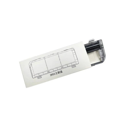 Ecovacs Main Brush Covers for DN520, DN55, and DN33 Models - clear protective main brush cover for robot vacuum brush maintenance