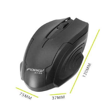 Ergonomic Wired Optical Mouse for Business and Office Tasks - black wired ergonomic mouse with anti-slip grooves, ambidextrous design, 120mm length