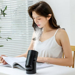 Colorful Rotating USB Night Light Humidifier with Adjustable Mist