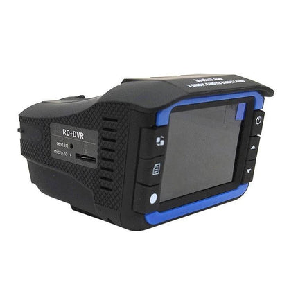 VG3 2-in-1 Dash Cam with Radar Warning for Safe Driving - compact black dash cam with 140° HD wide-angle lens and radar alerts