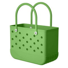 Water-Resistant EVA Beach Tote with Ventilation Holes