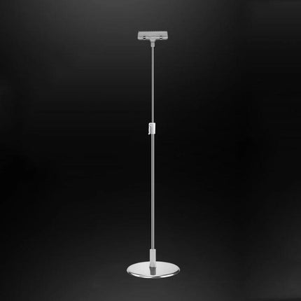 Adjustable Photography Backdrop Stand for Studio Sessions with stainless steel adjustable height and sturdy round base for portrait and product setups